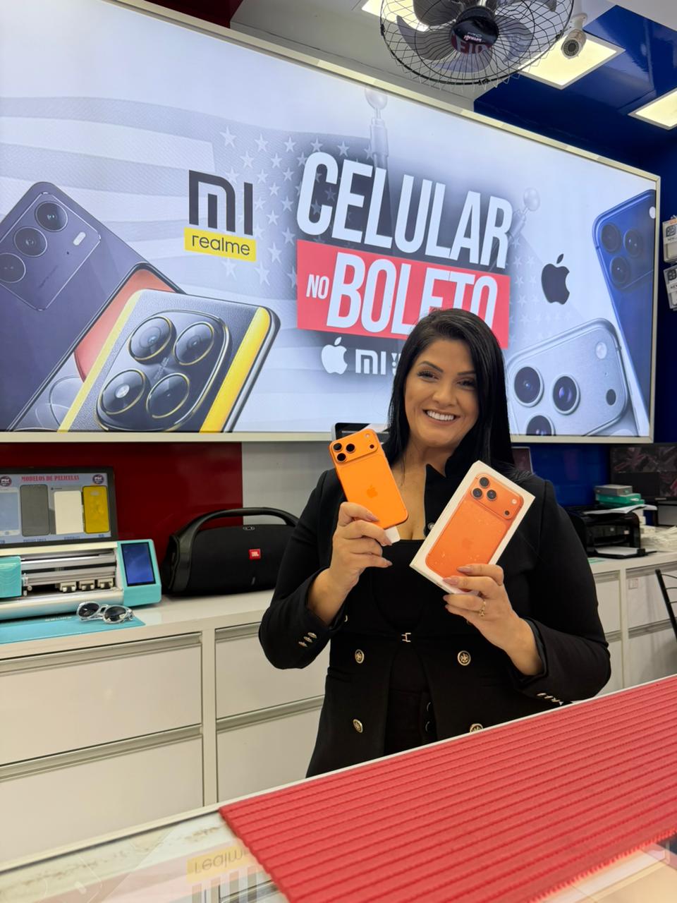 Empresa especializada em celulares parcelados no boleto